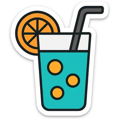 a drink sticker