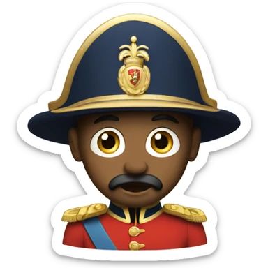 Royal guards of great britain surprised sticker
