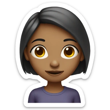 Skinny girl  sticker