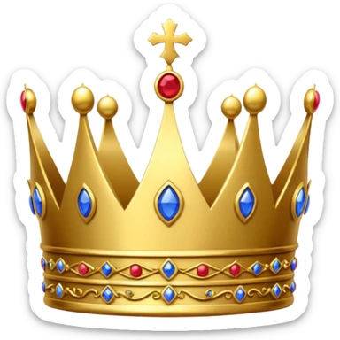 British Crown sticker