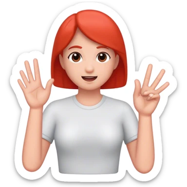 More sign language  sticker