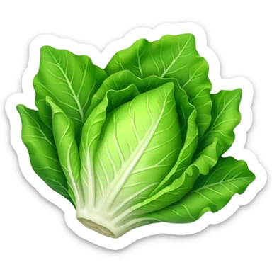 lettuce one  leaf  sticker