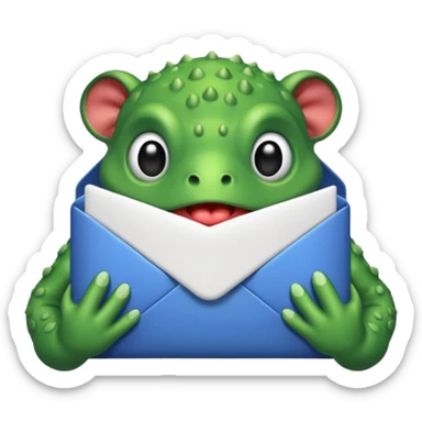 bufo-finds-your-email-offensive sticker
