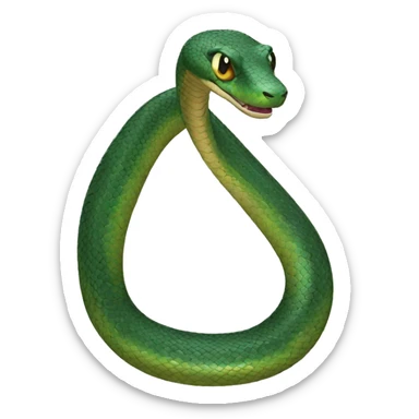 drake the snake sticker