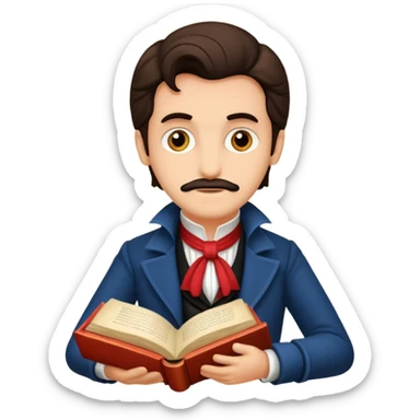 The book of Count Monte Cristo sticker