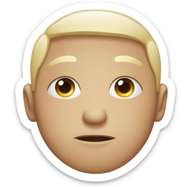 Tired eye bags sticker