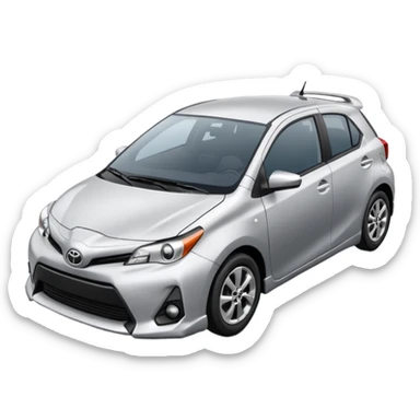 Toyota hatchback sticker