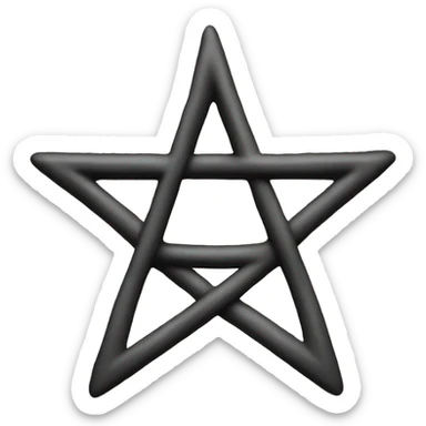 Heartagram from him sticker