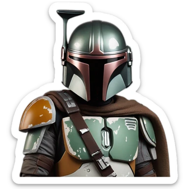 mandalorian sticker