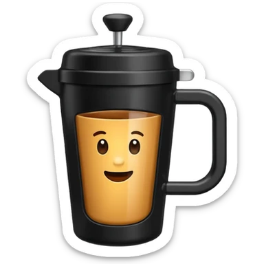 I want a shaker of coffee for gym sticker