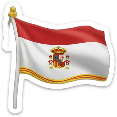 mitad marruecos mitad españa bandera sticker