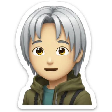 Suguru geto anime sticker