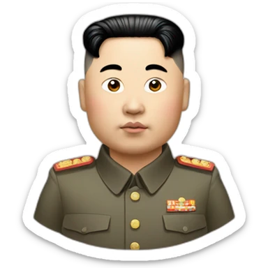 Kim Jong un approved sticker