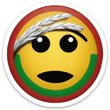 The Aboriginal flag sticker