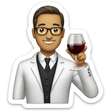 Sommelier sticker
