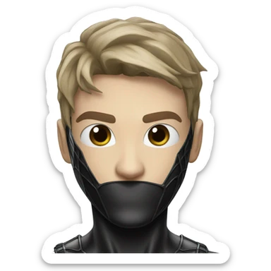 spider-man symbiote sticker