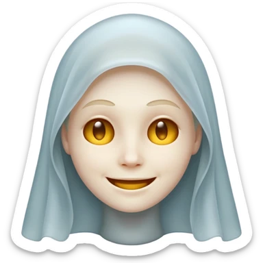 hayalet gulen sticker