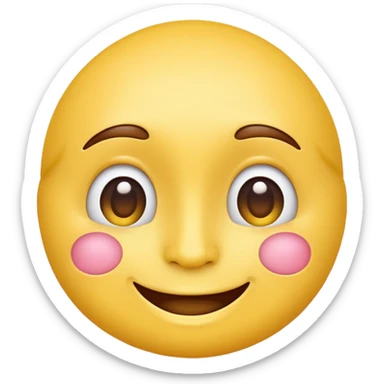 laughing face emoji sticker