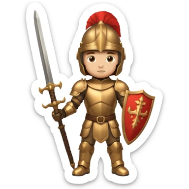 anibal vestimenta de cuerpo completo sticker