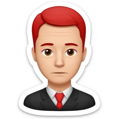 a man teacher, head is slanted, with an aching logo beside the neck sticker