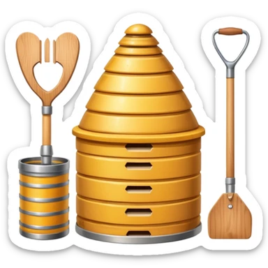 make beekeeping Essential Tools sticker