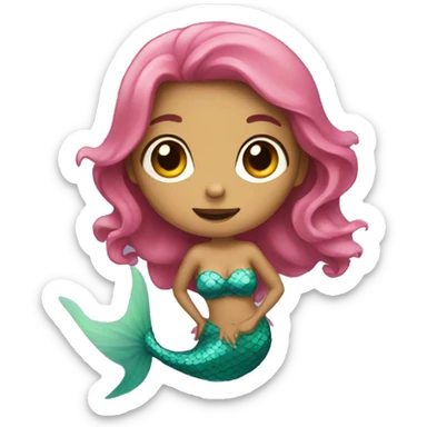 mermaid sticker