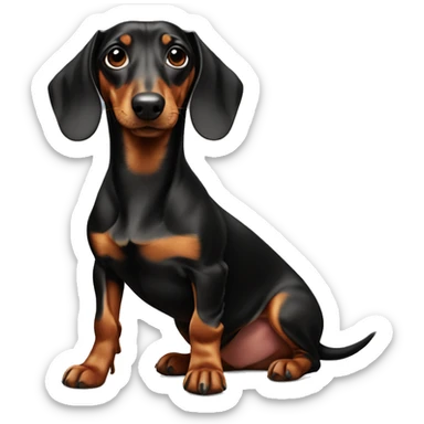 Dachshund sticker