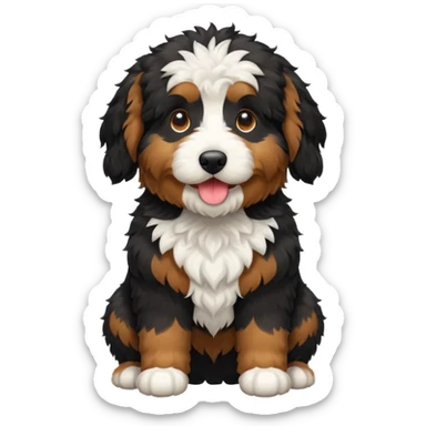 Bernedoodle sticker