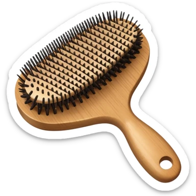 Cepillo pelo sticker