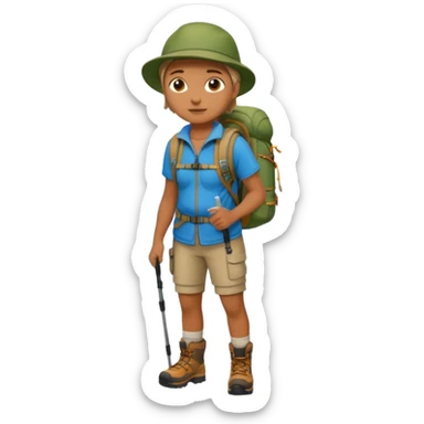 camper hero sticker
