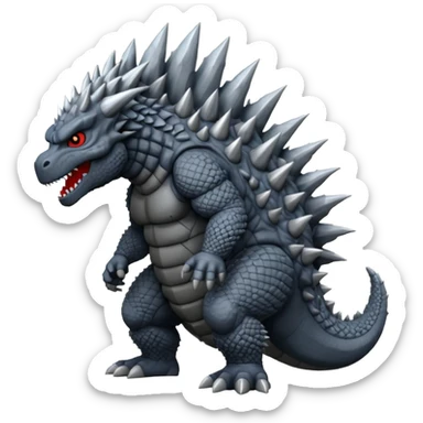 godzilla sticker