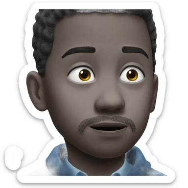 Me watching the polar express in horror  sticker