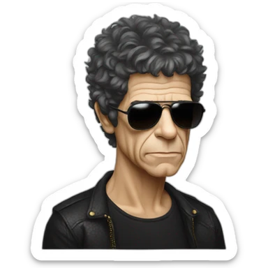 Lou Reed sticker