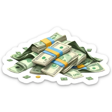 Recibos, cuentas y dinero en un solo sitio sticker