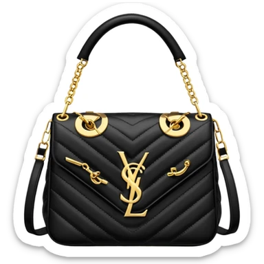 YSL bag sticker