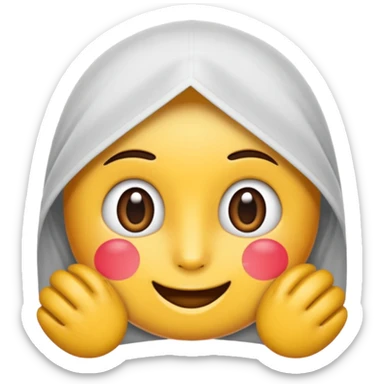 قلب صورتی با پاپییون sticker