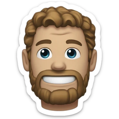 Zack Freeman from the day my butt went psycho sticker