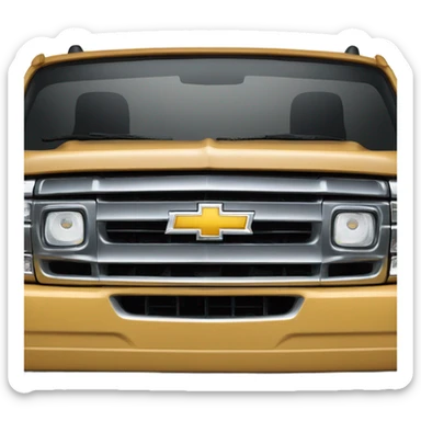 cateye chevy truck sticker