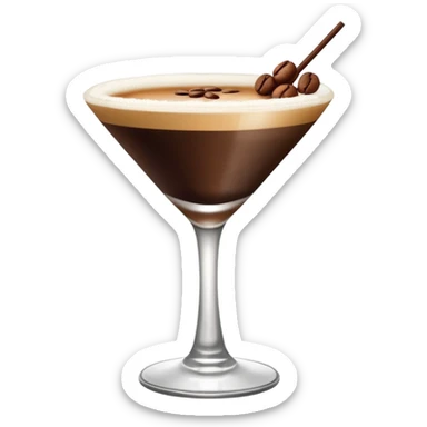 espresso martini sticker