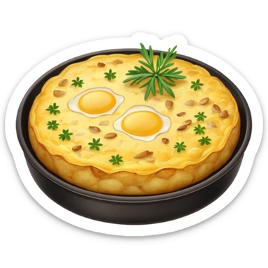 spanish omelette sticker