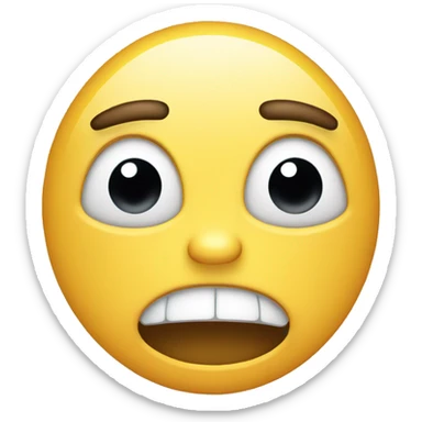 a crying emoji that is smiling sticker