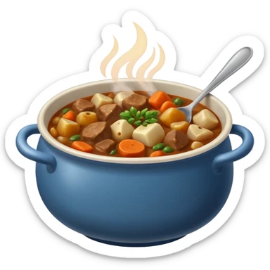 bowl of food sticker