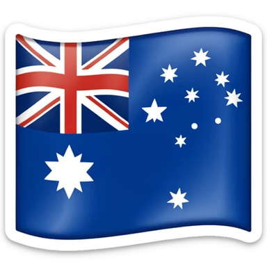 australian eureka flag sticker