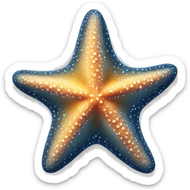 starfish sticker