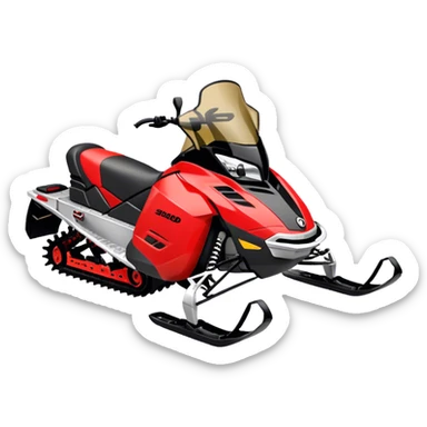 Skidoo snowmobile  sticker