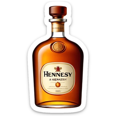 Hennessy sticker