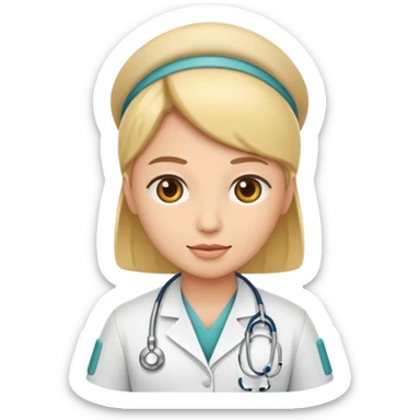 medical staff  sticker