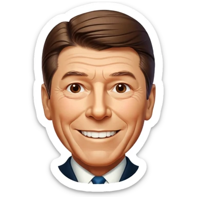 Ronald Reagan sticker