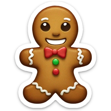 gingerbread  sticker