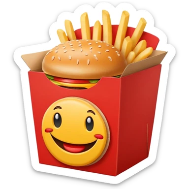happy meal sticker